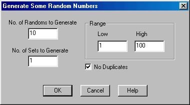 Random Number Picker No Repeats